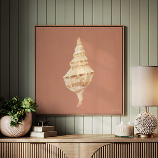 Heart - Sea Shell Art Print